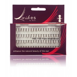 Hive Individual Long Brown Flare Lashes (76)