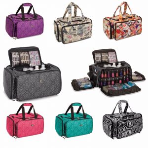 professional large make up bag vanity case cosmetic nail tech storage beauty salon b.